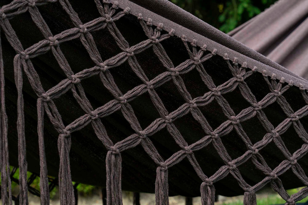 Hamac sur pied macramé | Caribe