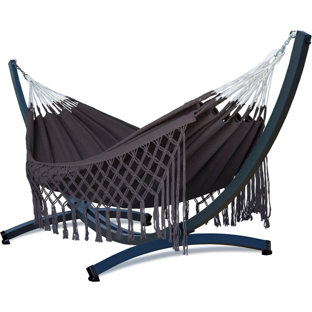 Hamac sur pied macramé | Caribe