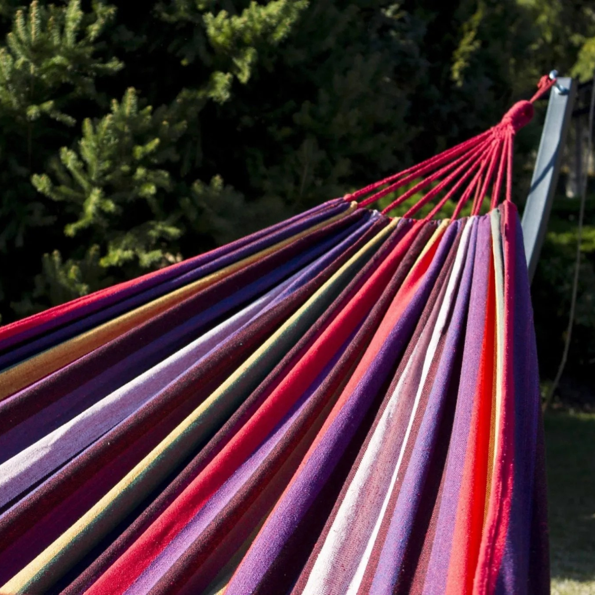 Hamac jardin double en coton | Alizé XL