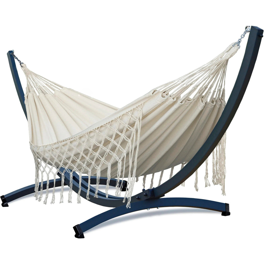 Hamac sur pied macramé | Caribe