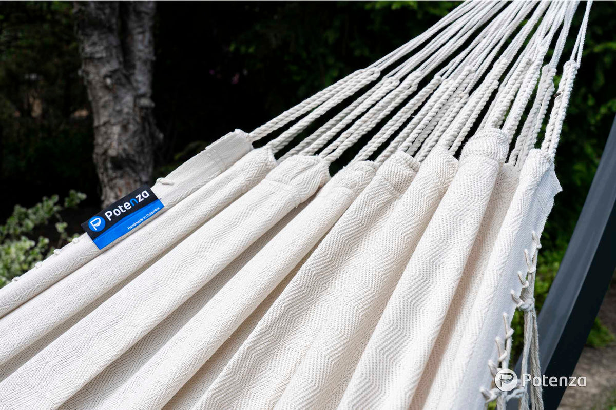 Hamac 2 places en macramé | Caribe