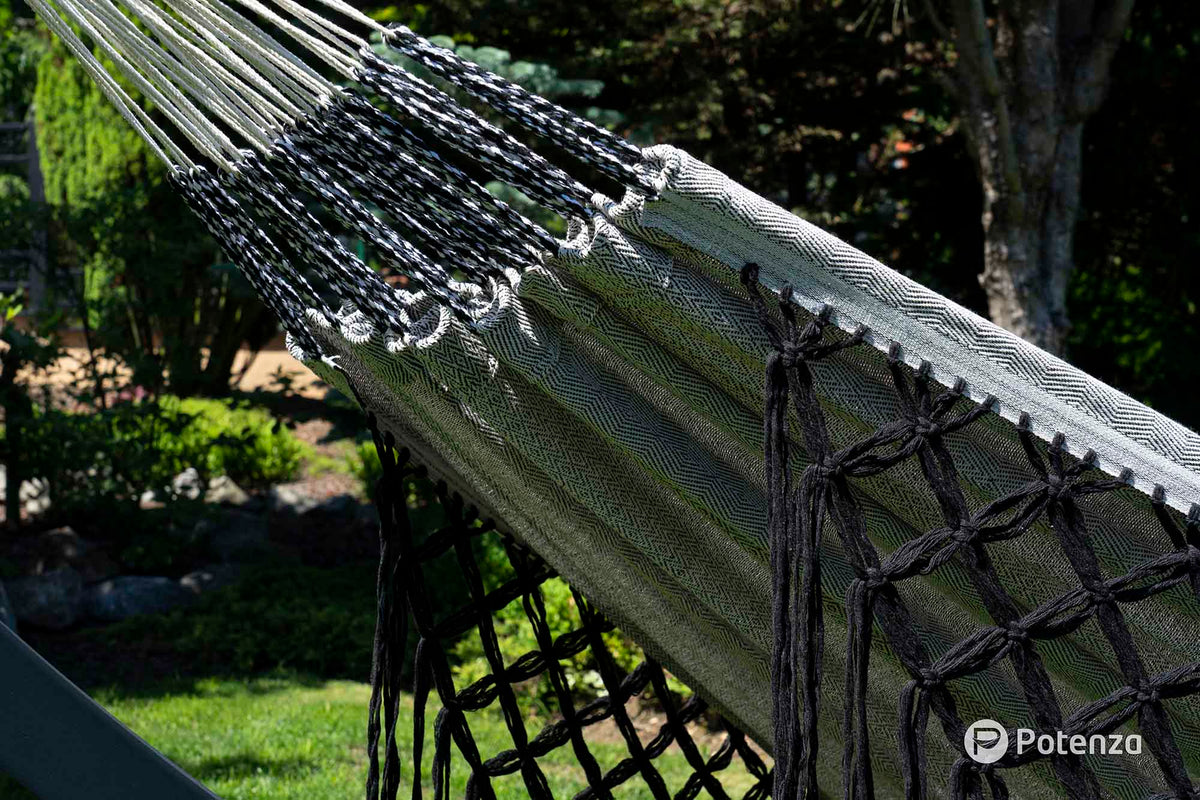 Hamac 2 places en macramé | Caribe