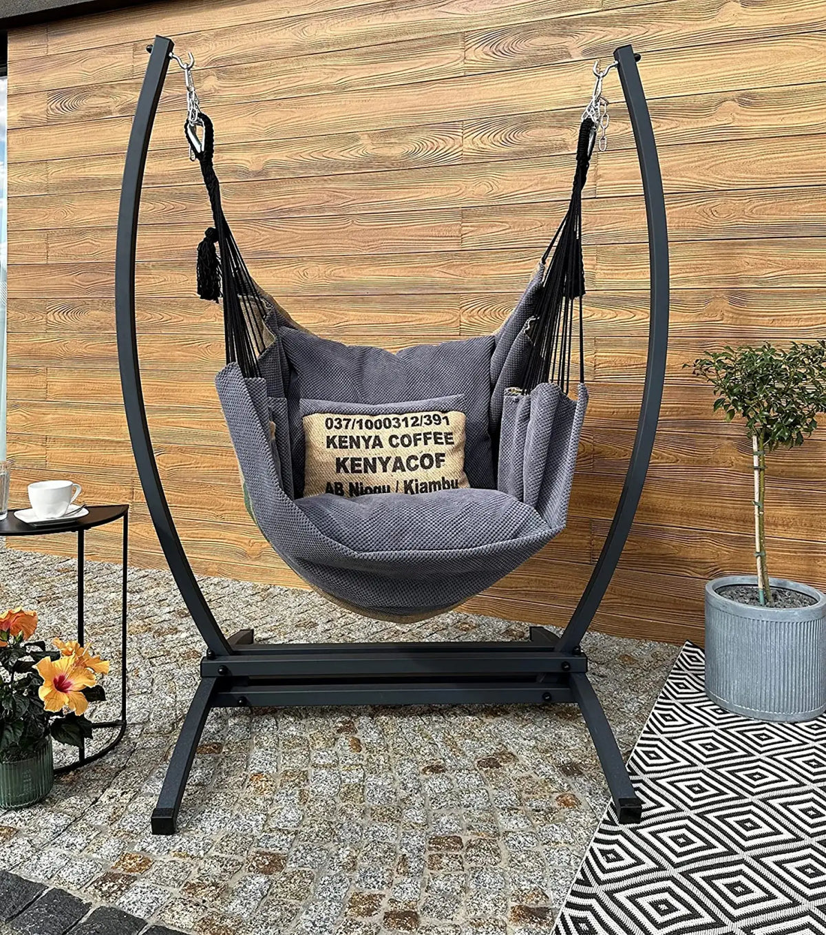 Fauteuil suspendu en toile de jute | Sumatra