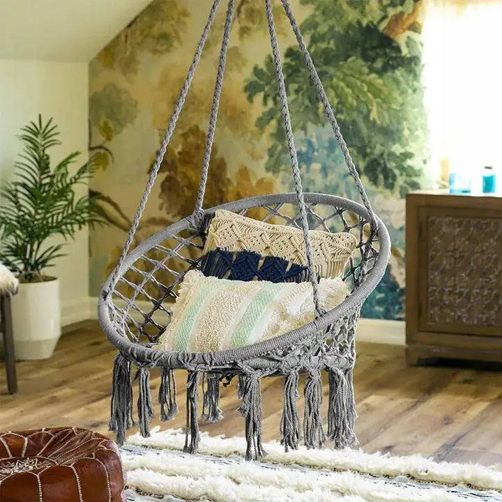 fauteuil suspendu macramé | Nida