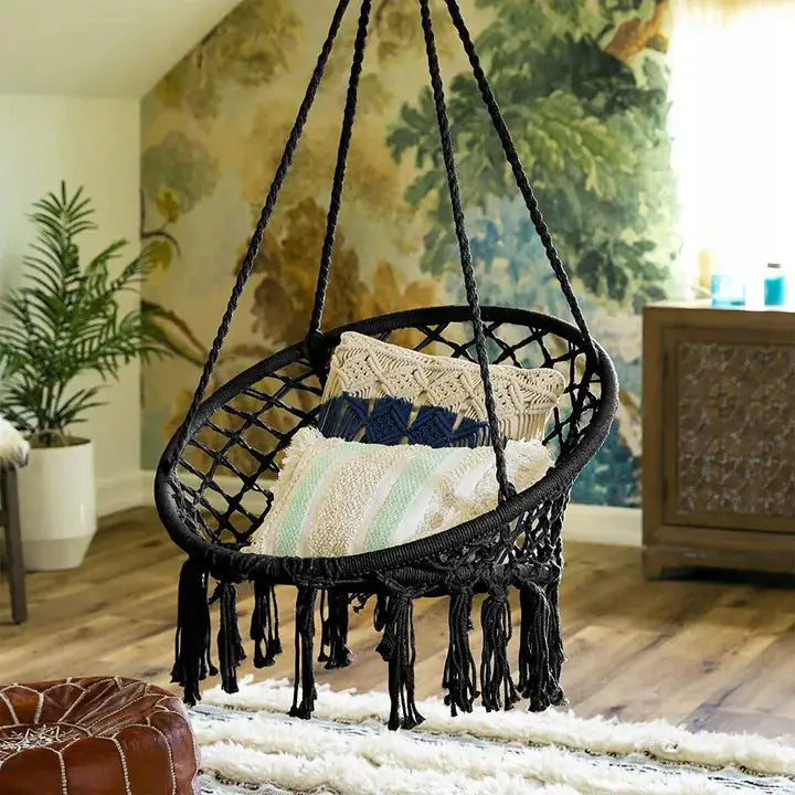 fauteuil suspendu macramé | Nida